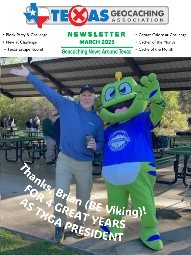 Cover of the March 2025 Newsletter