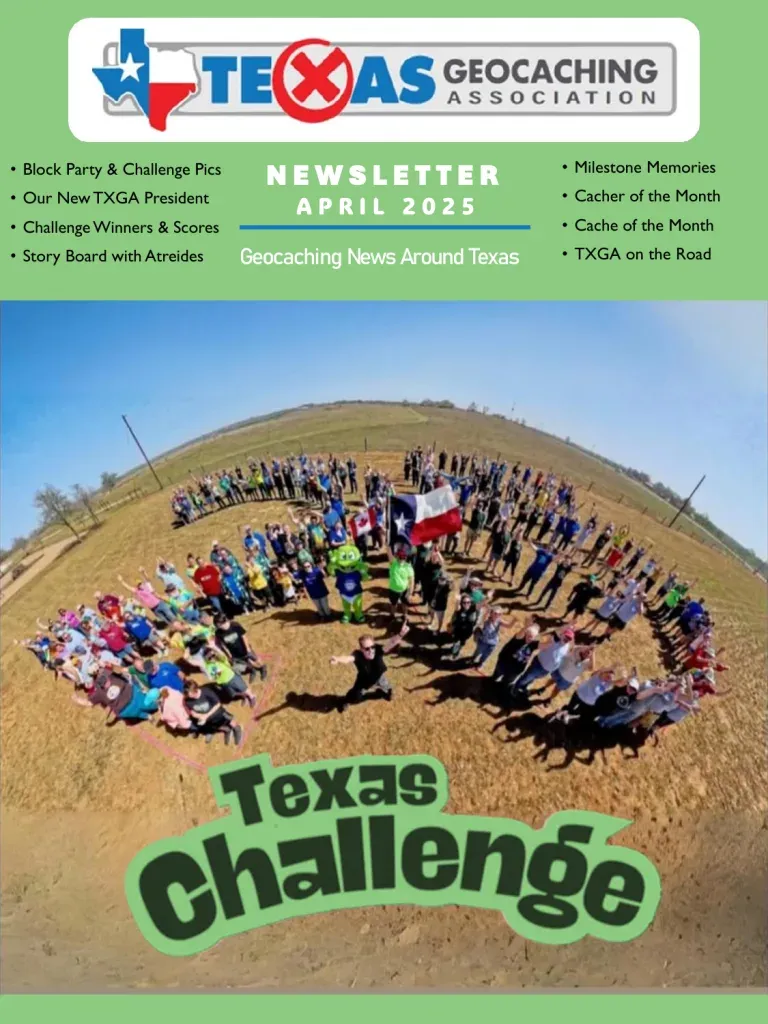Cover of the April 2025 Newsletter