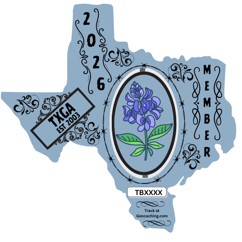 Front of the 2026 TXGA member coin